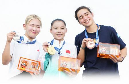 九游官网入口：大反转 前女子体操运动员商春松跑酷项目夺冠(图1)